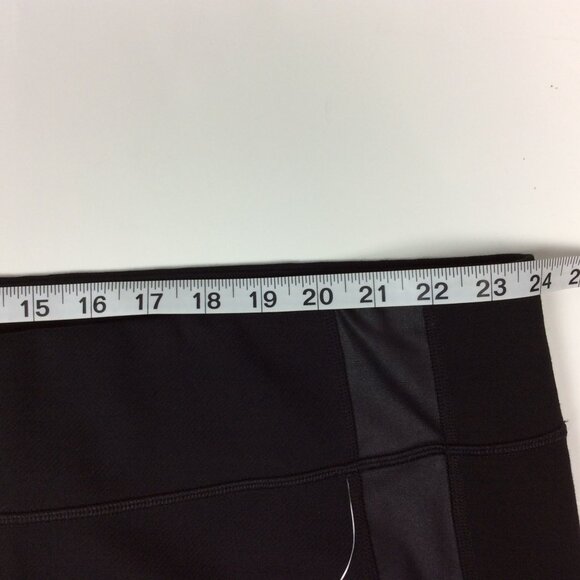 NWT Black Leggings Pants Old Navy Active High Rise Ankle Zip Casual Chic 4X - Picture 11 of 15